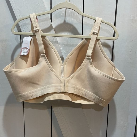 NWT Cacique lightly lined no wire nude bra 50C - Picture 4 of 7